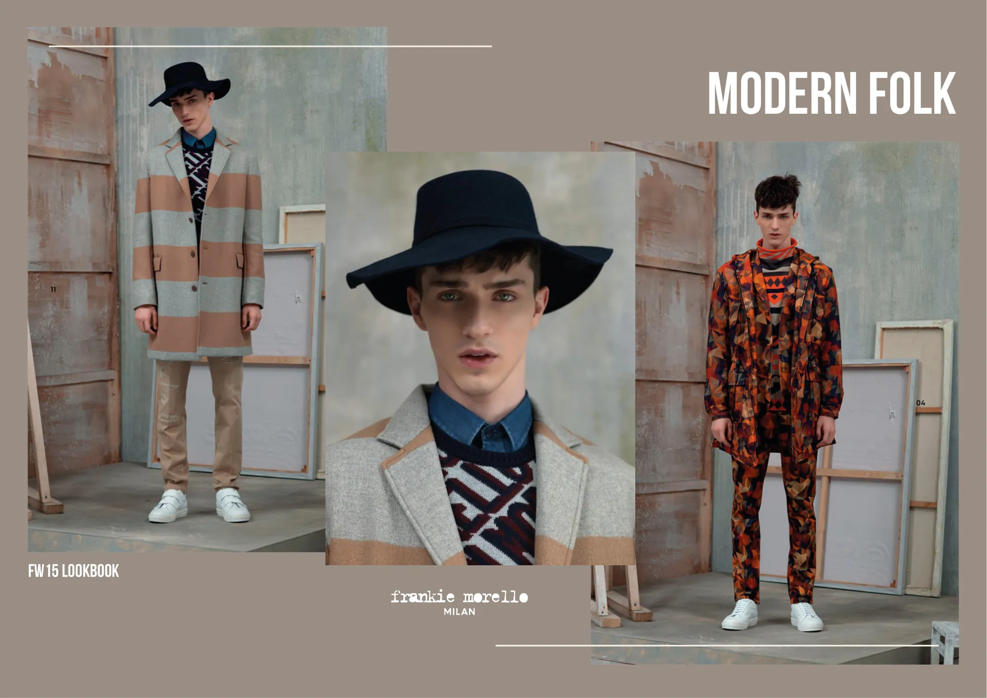 Modern Folk FW15, Frankie Morello: Campaign images