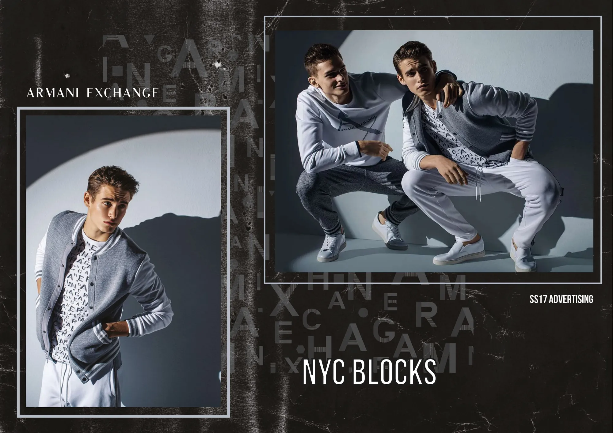 NYC Blocks SS17, Armani Exchange: Campaign images